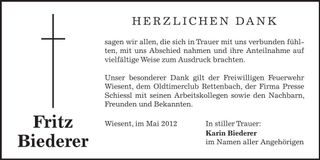Traueranzeige  