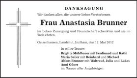 Traueranzeige  