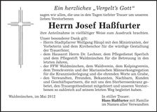 Traueranzeige  