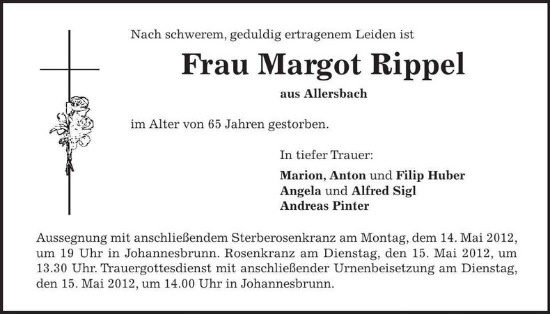 Traueranzeige  