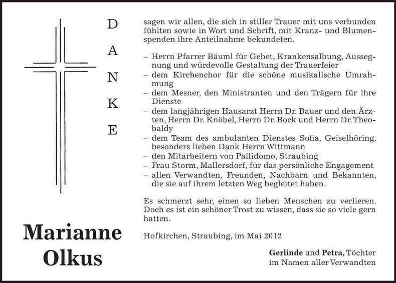 Traueranzeige  