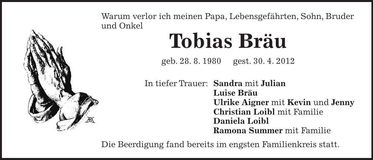 Traueranzeige  