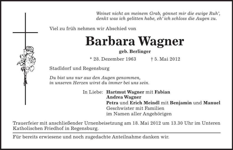 Traueranzeige  