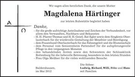 Traueranzeige  