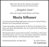 Traueranzeige  
