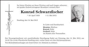 Traueranzeige  