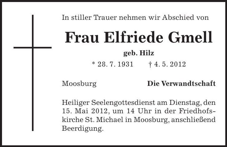 Traueranzeige  