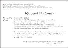 Traueranzeige  