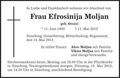 Traueranzeige  