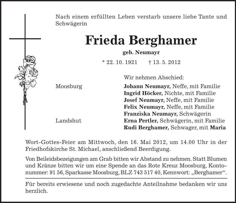 Traueranzeige  