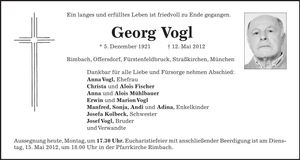 Traueranzeige  