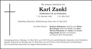 Traueranzeige  