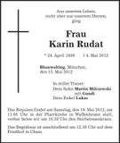 Traueranzeige  