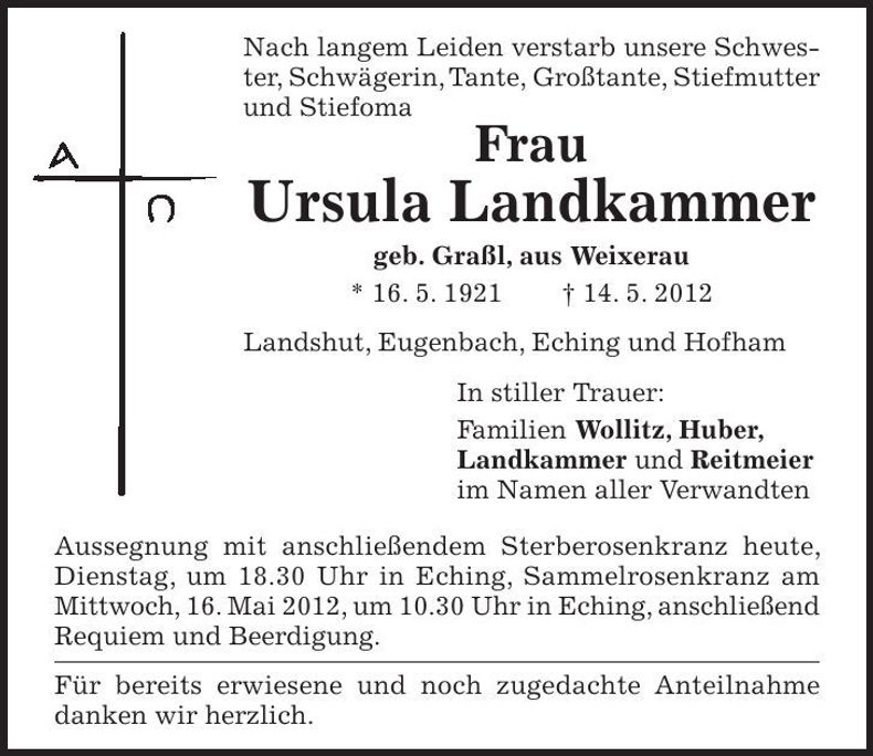Traueranzeige  