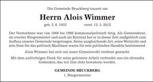 Traueranzeige  