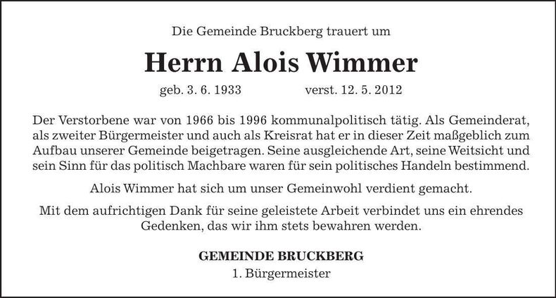 Traueranzeige  