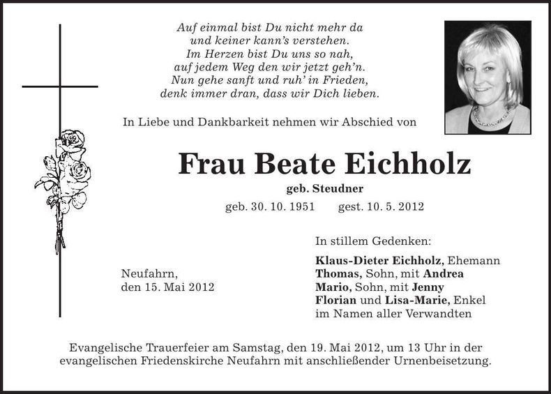 Traueranzeige  