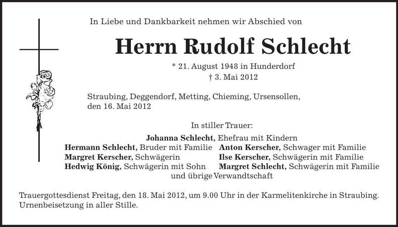 Traueranzeige  