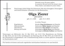 Traueranzeige  