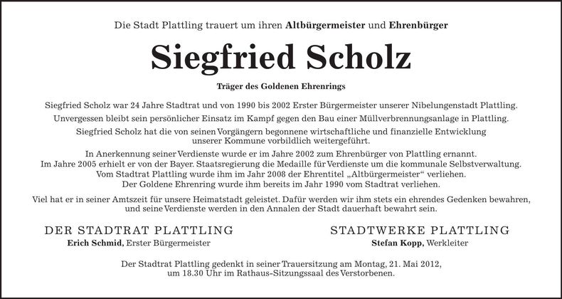 Traueranzeige  