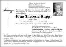 Traueranzeige  