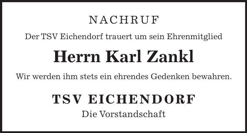 Traueranzeige  