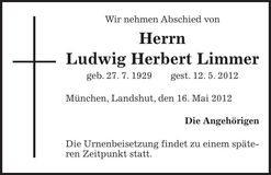 Traueranzeige  