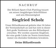 Traueranzeige  