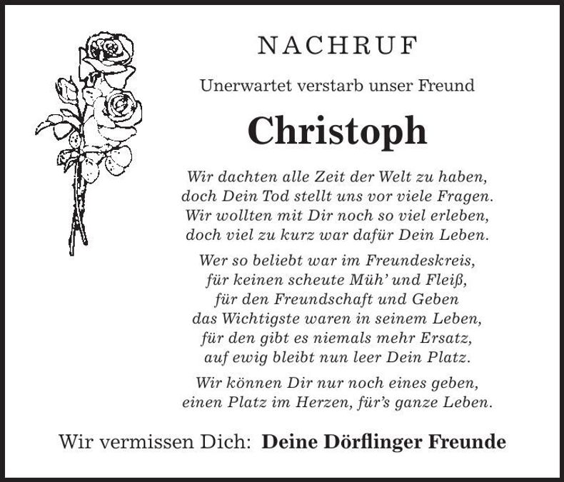 Traueranzeige  
