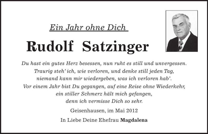 Traueranzeige  