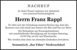 Traueranzeige  