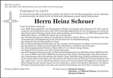 Traueranzeige  