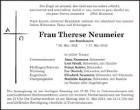 Traueranzeige  