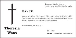 Traueranzeige  