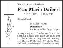 Traueranzeige  