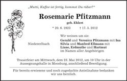 Traueranzeige  