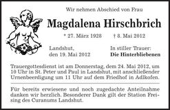 Traueranzeige  
