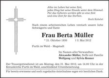 Traueranzeige  