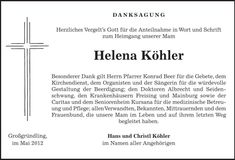 Traueranzeige  