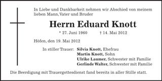 Traueranzeige  