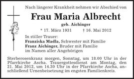 Traueranzeige  