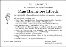 Traueranzeige  