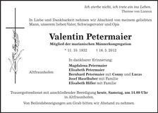 Traueranzeige  
