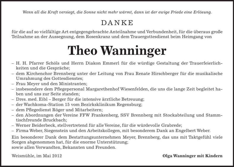 Traueranzeige  