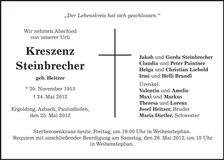 Traueranzeige  