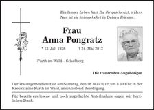 Traueranzeige  
