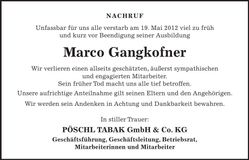 Traueranzeige  