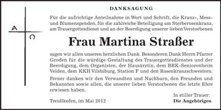 Traueranzeige  