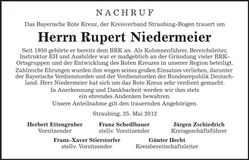 Traueranzeige  