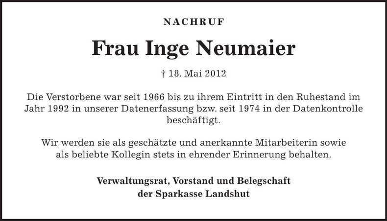 Traueranzeige  